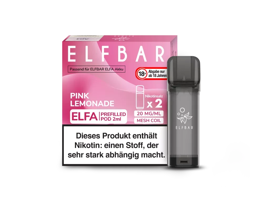 ELFBAR ELFA Pod 2er Pack 20mg/ml - verschiedene Sorten Elfbar